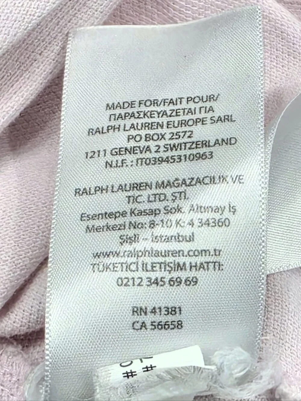 Polo Ralph Lauren Custom Slim Fit Pink Polo Shirt Navy Pony Men’s Large
